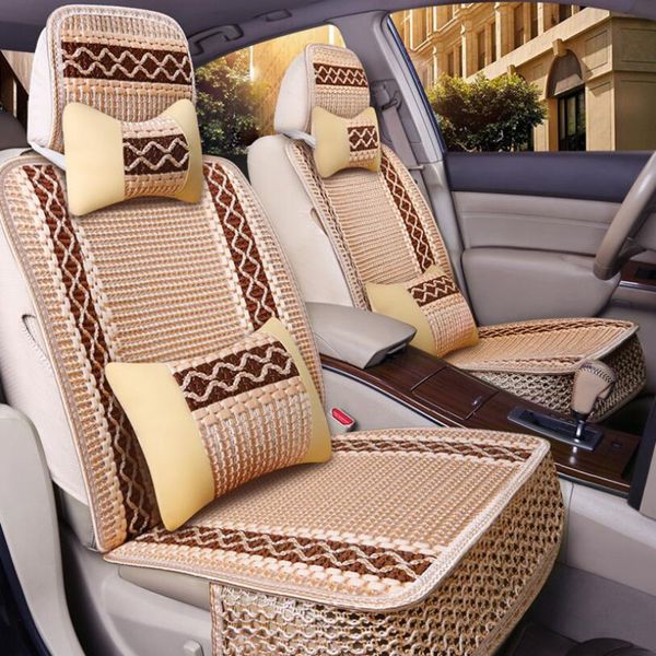 

universal ice silk car seat covers for swift wagon grand vitara jimny liana 2 sedan vitara sx4 auto accessories styling