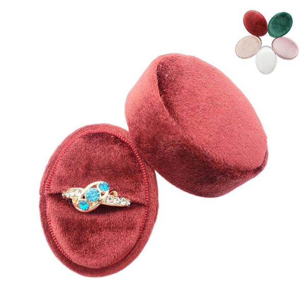 velvet single ring box oval wedding ceremony ring box with detachable lid, Pink;blue
velvet single ring box oval wedding ceremony ring box with detachable lid, Pink;blue