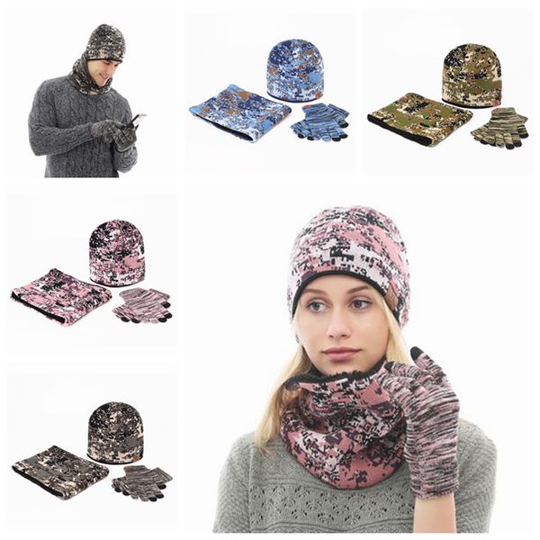 camouflage outdoors beanies knitting keep warm winter hat with glove scarf fashion soft cashmere wind proof cap set zza894
camouflage outdoors beanies knitting keep warm winter hat with glove scarf fashion soft cashmere wind proof cap set zza894