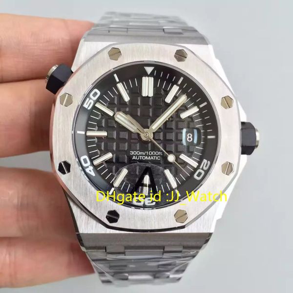 sport diving mens watch automatic movement wristwatch well waterproof staiinless steel strap diameter 42mm luxury mens watches, Slivery;brown
sport diving mens watch automatic movement wristwatch well waterproof staiinless steel strap diameter 42mm luxury mens watches, Slivery;brown