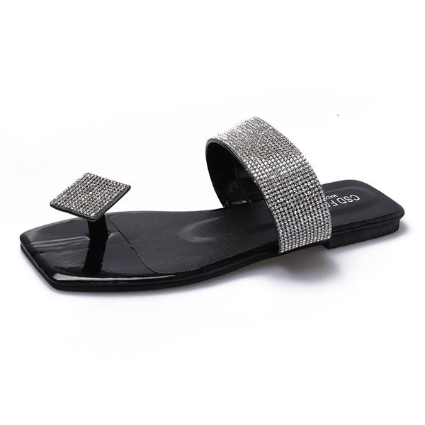 black rhinestone flip flops women flat slippers fashion casual outsite slides woman bling slippers ladies shoes summer new
black rhinestone flip flops women flat slippers fashion casual outsite slides woman bling slippers ladies shoes summer new