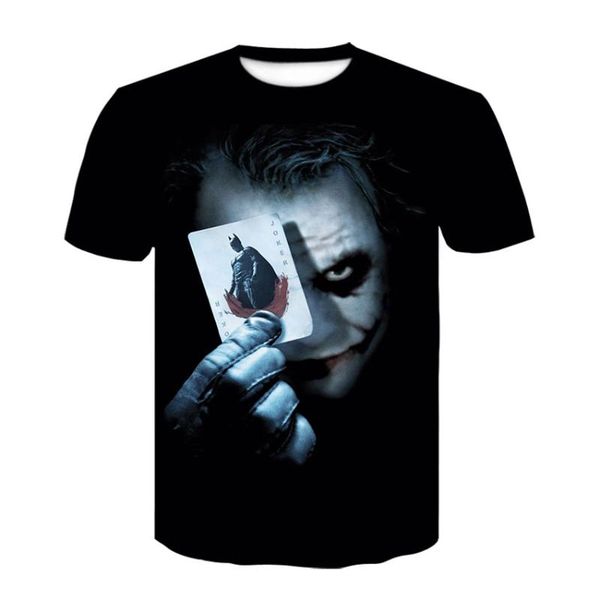 cool men women 3d printed t-shirt joker casual tshirt it poker clown t shirt summer new fashion tees brand clothing 2020, White;black
cool men women 3d printed t-shirt joker casual tshirt it poker clown t shirt summer new fashion tees brand clothing 2020, White;black