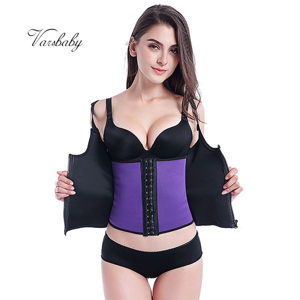 varsbaby new arrival corset adjustable shoulder straps zipper shapewear three-buckle waist trainner slim belt, Black;white
varsbaby new arrival corset adjustable shoulder straps zipper shapewear three-buckle waist trainner slim belt, Black;white