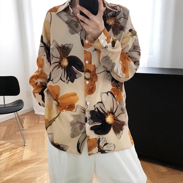 women loose chiffon floral print shirts long sleeve holiday feminine oil painting blouse boho clothing fashion 2020 new, White
women loose chiffon floral print shirts long sleeve holiday feminine oil painting blouse boho clothing fashion 2020 new, White