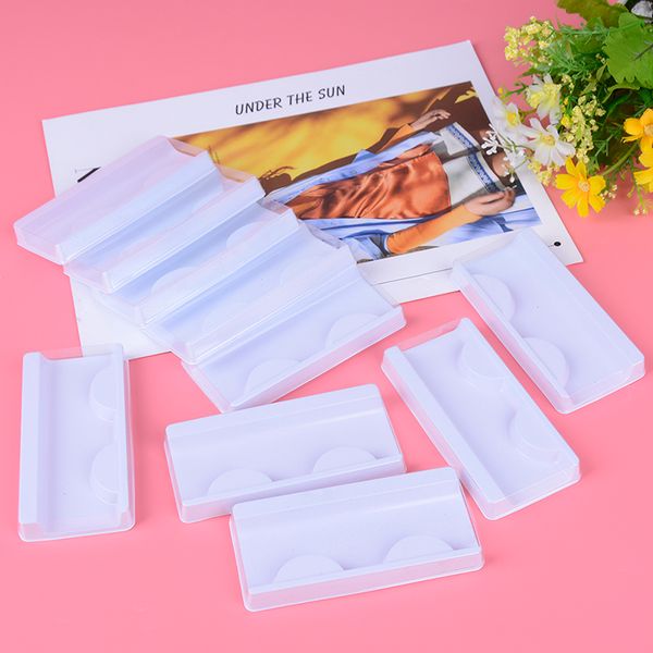 10sets transparent white pink plastic eyelashes packaging box fake eyelash tray storage cover single case custom
10sets transparent white pink plastic eyelashes packaging box fake eyelash tray storage cover single case custom