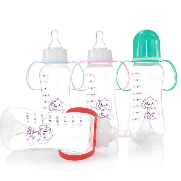 baby bottles# 280ml cute bottle infant born cup learn feeding drinking handle water kids straw juice random colors
baby bottles# 280ml cute bottle infant born cup learn feeding drinking handle water kids straw juice random colors