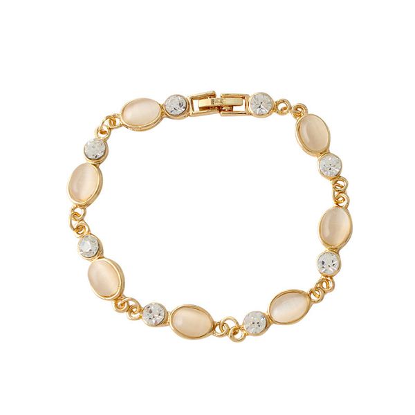 little opal rhinestone crystal embellishment gold color bracelet for women jewelry bracelets ornaments fspsl156, Black
little opal rhinestone crystal embellishment gold color bracelet for women jewelry bracelets ornaments fspsl156, Black