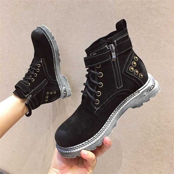 winter women's shoes ankle leather boots silk belt chaussures women's punk shoes red high heels belt buckle, Black
winter women's shoes ankle leather boots silk belt chaussures women's punk shoes red high heels belt buckle, Black