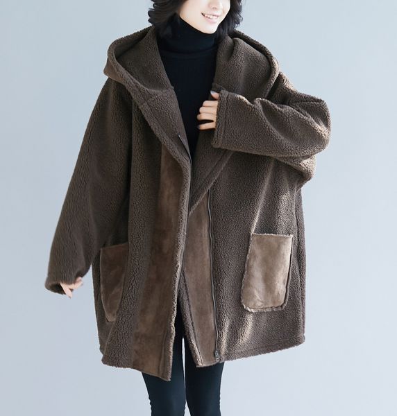 womens coats long cardigan casual fashion new coat fur coat thickening lamb fur coat female long loose autumn winter clothes, White
womens coats long cardigan casual fashion new coat fur coat thickening lamb fur coat female long loose autumn winter clothes, White