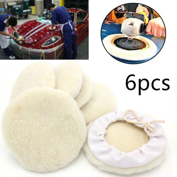 6pcs 5inch/6inch car wool bonnet buffing wheel pad buffer polishing polisher polishing bonnet car polisher buffing pads
6pcs 5inch/6inch car wool bonnet buffing wheel pad buffer polishing polisher polishing bonnet car polisher buffing pads