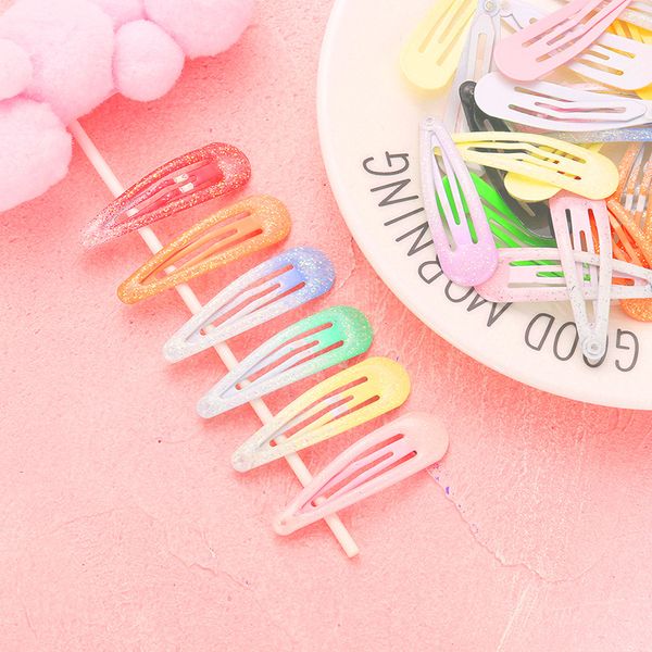 glitter candy colors snap hair clips no slip metal hair clips barrettes hairpins for girls toddlers kids women accessories, Golden;white
glitter candy colors snap hair clips no slip metal hair clips barrettes hairpins for girls toddlers kids women accessories, Golden;white