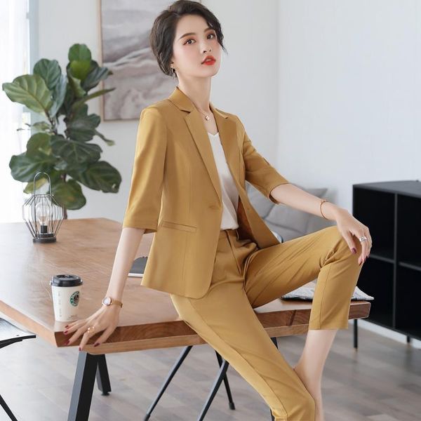 summer women pants suits set for work 3/4 sleeve jacket pencil pant business suits ladies two piece set pants suit elegant, White;black
summer women pants suits set for work 3/4 sleeve jacket pencil pant business suits ladies two piece set pants suit elegant, White;black