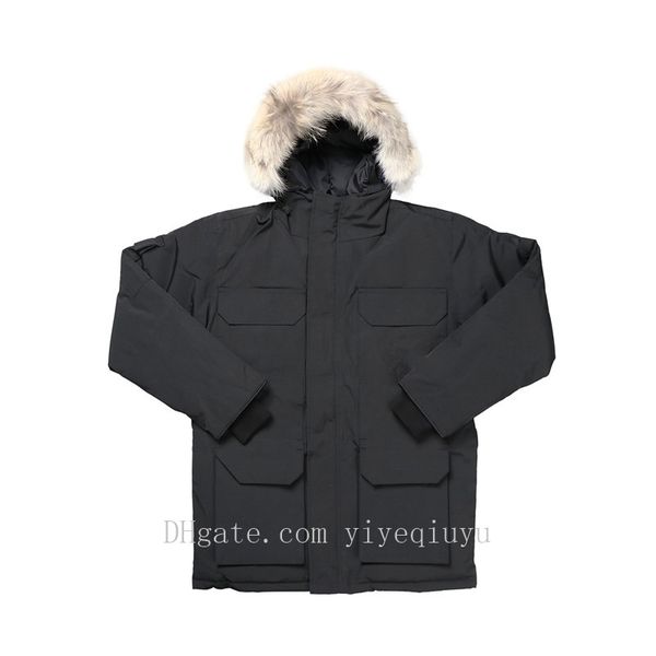 dhl mens designer winter coats canada 100%thick jackets luxury doudoune parka windbreaker down jacket real wolf fur canadian, Black
dhl mens designer winter coats canada 100%thick jackets luxury doudoune parka windbreaker down jacket real wolf fur canadian, Black