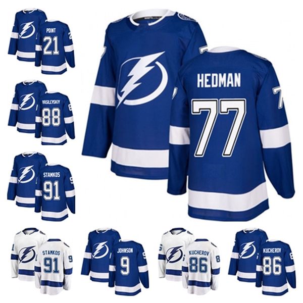 2019 Steven Stamkos Men Tampa Bay Lightning Jersey 86 Nikita Kucherov 88 Andrei Vasilevskiy 77 Victor Hedman Hockey Jerseys 9 Tyler Johnson
2019 Steven Stamkos Men Tampa Bay Lightning Jersey 86 Nikita Kucherov 88 Andrei Vasilevskiy 77 Victor Hedman Hockey Jerseys 9 Tyler Johnson