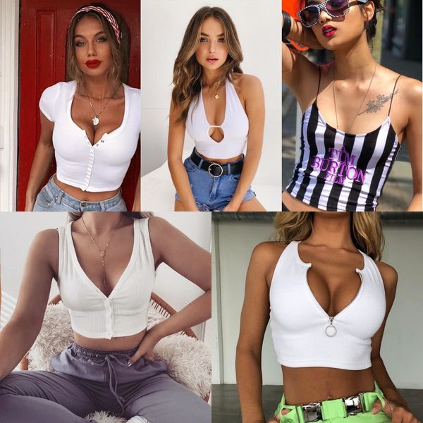 woman crop vest button sling zipper striped fashion summer casual vest selling supply, Black;white
woman crop vest button sling zipper striped fashion summer casual vest selling supply, Black;white