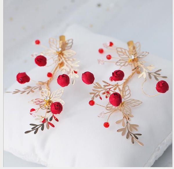 new wedding headdress earrings two sets of handmade hair jewelry dress qipao p accessories, Slivery;golden
new wedding headdress earrings two sets of handmade hair jewelry dress qipao p accessories, Slivery;golden