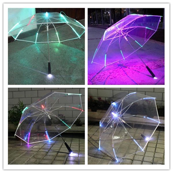 led lights luminous umbrella transparent long handle umbrellas flashing umbralla summer kids toy beach advertising umbrellas new e3403, Red;brown
led lights luminous umbrella transparent long handle umbrellas flashing umbralla summer kids toy beach advertising umbrellas new e3403, Red;brown