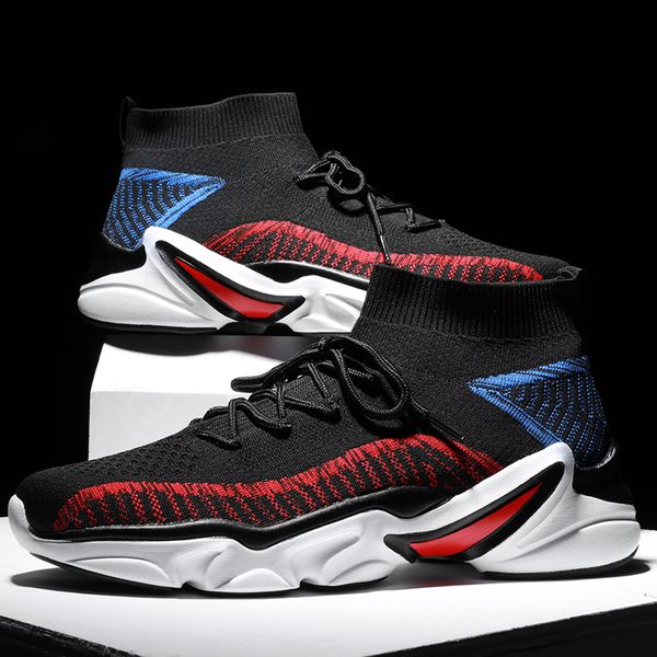 street trend men socks shoes comfortable outdoor men casual shoes soft bottom fashion 2020 zapatos hombre, Black
street trend men socks shoes comfortable outdoor men casual shoes soft bottom fashion 2020 zapatos hombre, Black