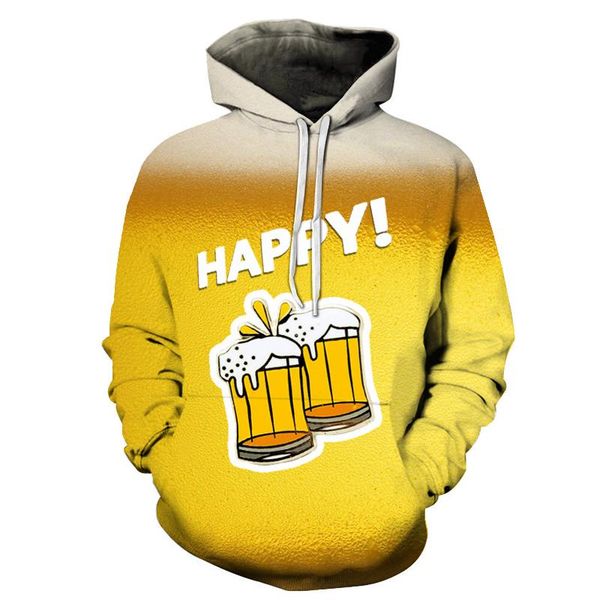 2019 3d hoodie sweatshirt men's beer 3d-printed casual fashion street pullover spring sport suit asian size s-6xl, Black
2019 3d hoodie sweatshirt men's beer 3d-printed casual fashion street pullover spring sport suit asian size s-6xl, Black
