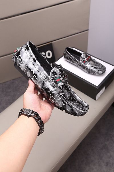 new men's luxury design dress shoes leather casual slippers gentleman smooth flat oxford shoes travel dating must have 38-46 size, Black
new men's luxury design dress shoes leather casual slippers gentleman smooth flat oxford shoes travel dating must have 38-46 size, Black