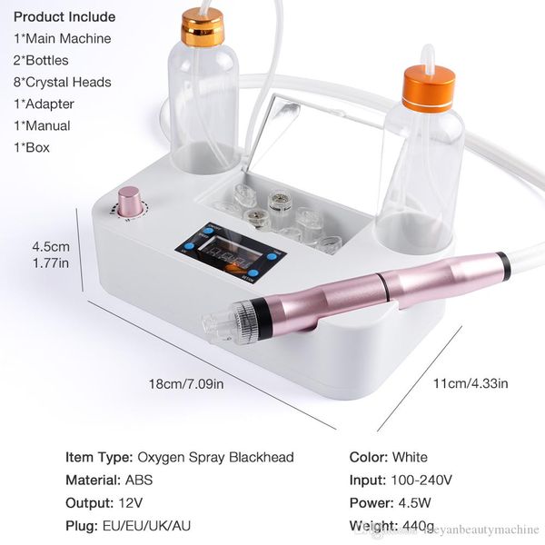 2021 portable oxygen spray water injection hydro jet beauty machine blackhead clean skin rejuvenation oxygen facial care tools
2021 portable oxygen spray water injection hydro jet beauty machine blackhead clean skin rejuvenation oxygen facial care tools