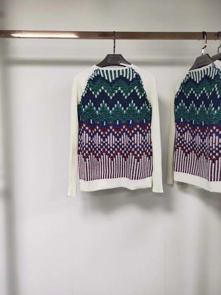 2019 fall and winter new hit the color wave striped women casual sweater, White;black
2019 fall and winter new hit the color wave striped women casual sweater, White;black