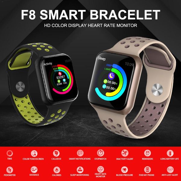 F8 bluetooth mart watch f8 wri tband heart rate monitor calorie fitne tracker alarm clock ip67 waterproof f8 mart bracelet
F8 bluetooth mart watch f8 wri tband heart rate monitor calorie fitne tracker alarm clock ip67 waterproof f8 mart bracelet