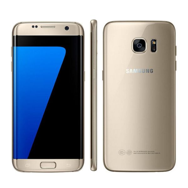 

Восстановленный Оригинал Samsung Galaxy S7 Край G935A G935T G935P G935V G935F разблокирована сотового телефон 5,5" окт сердечник 4GB / 32GB 12MP 4G LTE