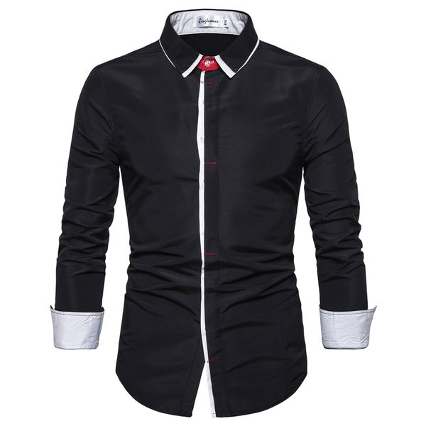 2019 brand casual shirts men 2019 fashion embroidery button long sleeve dress shirt daily business social camisa masculina, White;black
2019 brand casual shirts men 2019 fashion embroidery button long sleeve dress shirt daily business social camisa masculina, White;black