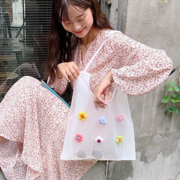 ins girl xuan yafeng european root yarn felt flower transparent shopping bag shoulder bag summer small crossbody
ins girl xuan yafeng european root yarn felt flower transparent shopping bag shoulder bag summer small crossbody