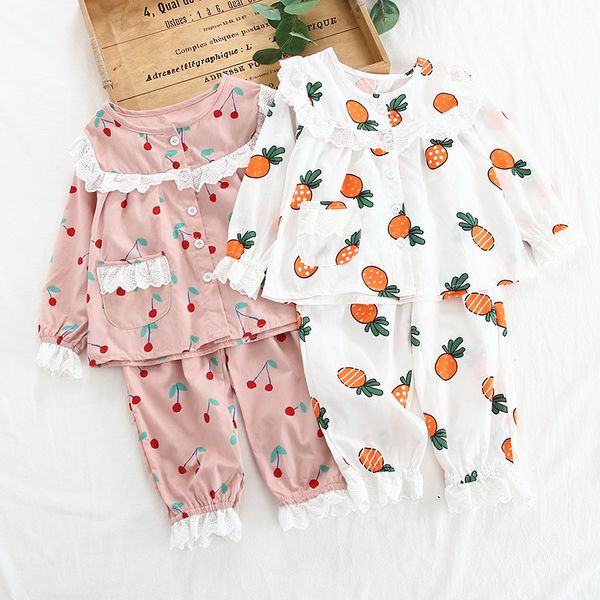 spring autumn new kids pajamas set cherry strawberry printing children pajamas baby boy girl sleepwear long sleeves pyjamas kids y200704, Blue;red
spring autumn new kids pajamas set cherry strawberry printing children pajamas baby boy girl sleepwear long sleeves pyjamas kids y200704, Blue;red