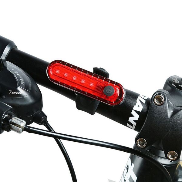 

rechargeable usb cob rear bike light taillight waterproof safety warning lamp red flashing bicycle mountain bicycle accessories