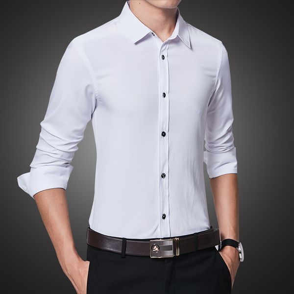 сплошной цвет мужская рубашка с длинным рукавом slim fit бизнес мужская рубашка осень дышащий белый черный темно-синий светло-голубой розовы, White;black
сплошной цвет мужская рубашка с длинным рукавом slim fit бизнес мужская рубашка осень дышащий белый черный темно-синий светло-голубой розовы, White;black