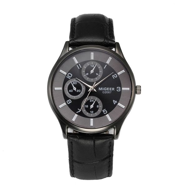 luxury fashion new classic new men watch wrist watch leather strap quartz casual business male wristwatches relogio, Slivery;brown
luxury fashion new classic new men watch wrist watch leather strap quartz casual business male wristwatches relogio, Slivery;brown