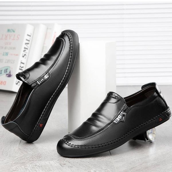 handmade genuine leather men shoes, sping autumn business fashion men casual shoes, brand shoes, Black
handmade genuine leather men shoes, sping autumn business fashion men casual shoes, brand shoes, Black