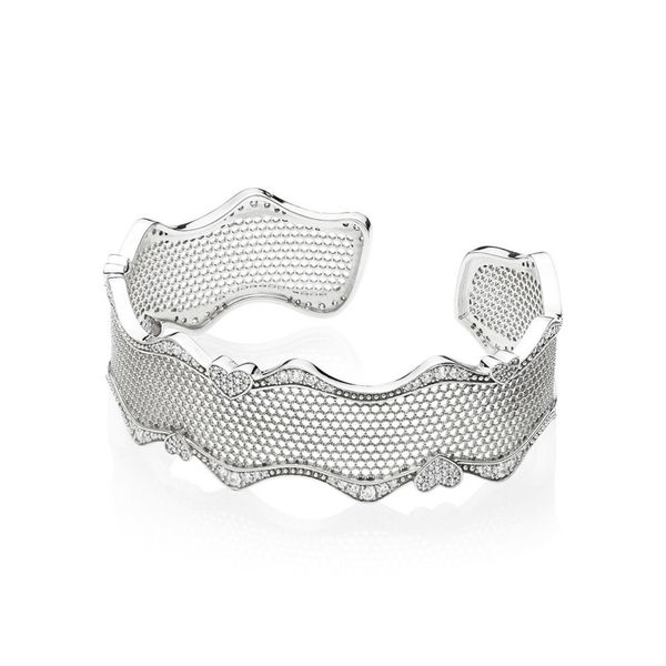new 100% 925 стерлингового серебра высокого качества 597704cz lace of love bangle diy шарма женщин оригинал подарка ювелирных изделий способ, Golden;silver
new 100% 925 стерлингового серебра высокого качества 597704cz lace of love bangle diy шарма женщин оригинал подарка ювелирных изделий способ, Golden;silver