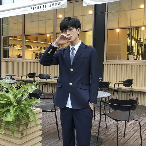 мђжин blazer кђѬка ком set jk high school uniform ђден мђжкой опѬнй ил top coat outwea, White
мђжин blazer кђѬка ком set jk high school uniform ђден мђжкой опѬнй ил top coat outwea, White