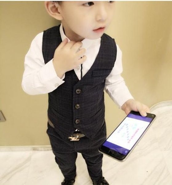 2017 fahion vest suits children suit baby boys suits blaze formal suit for wedding boys clothes set 2t-8t, Black
2017 fahion vest suits children suit baby boys suits blaze formal suit for wedding boys clothes set 2t-8t, Black
