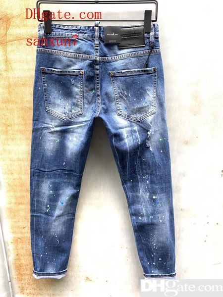 italian brand men s jeans 2019 new fashion men s designer classic jeans biker brand trousers men s fashion d2 jeans, Blue
italian brand men s jeans 2019 new fashion men s designer classic jeans biker brand trousers men s fashion d2 jeans, Blue