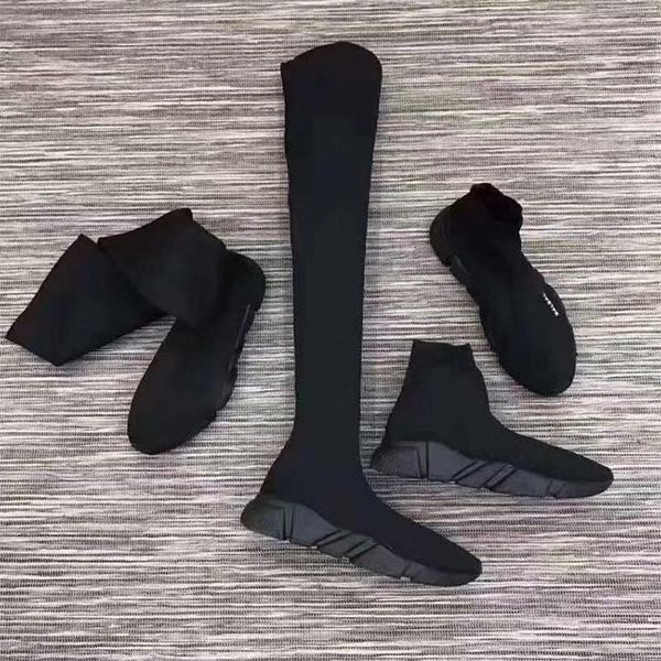 wholesale classics paris all black socks boots women 65cm boots classic speed socks long boots lady knitted elastic ,with box and dust bag
wholesale classics paris all black socks boots women 65cm boots classic speed socks long boots lady knitted elastic ,with box and dust bag