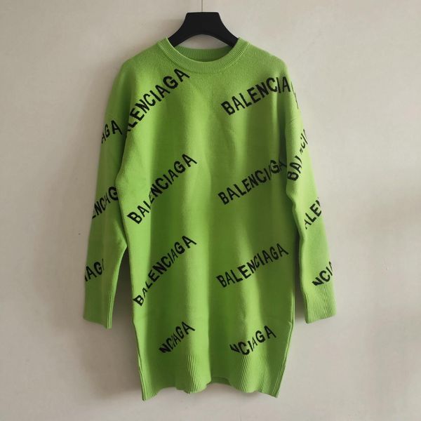 2019 autumn black green red long women 039 pullover de igner logo letter print weater long women 82992, White;black
2019 autumn black green red long women 039 pullover de igner logo letter print weater long women 82992, White;black