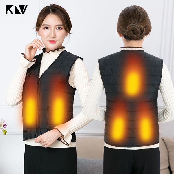 men women outdoor usb infrared heating vest thermal winter warm jacket clothing with pockets for riding sprots hiking, Black;white
men women outdoor usb infrared heating vest thermal winter warm jacket clothing with pockets for riding sprots hiking, Black;white