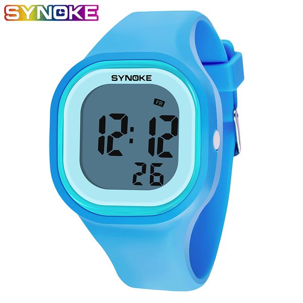synoke kids watches children digital led fashion silicone colorful boys girls wrist watch waterproof gift alarm male clock men, Slivery;brown
synoke kids watches children digital led fashion silicone colorful boys girls wrist watch waterproof gift alarm male clock men, Slivery;brown