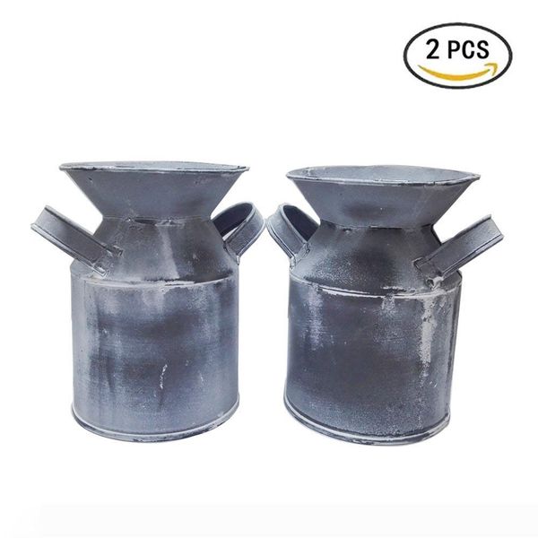 mini country rustic primitive jug vase milk can for office deskdecoration wedding party home cafe decoration-grey
mini country rustic primitive jug vase milk can for office deskdecoration wedding party home cafe decoration-grey