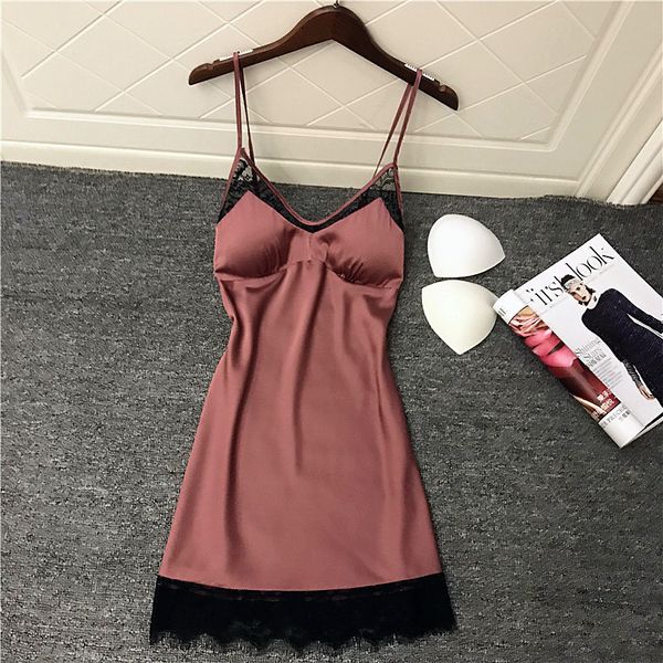summer new women home gown satin lace trim v-neck rayon nightgown female mini sleepwear nightdress sleep dress strap -xl, Black;red
summer new women home gown satin lace trim v-neck rayon nightgown female mini sleepwear nightdress sleep dress strap -xl, Black;red