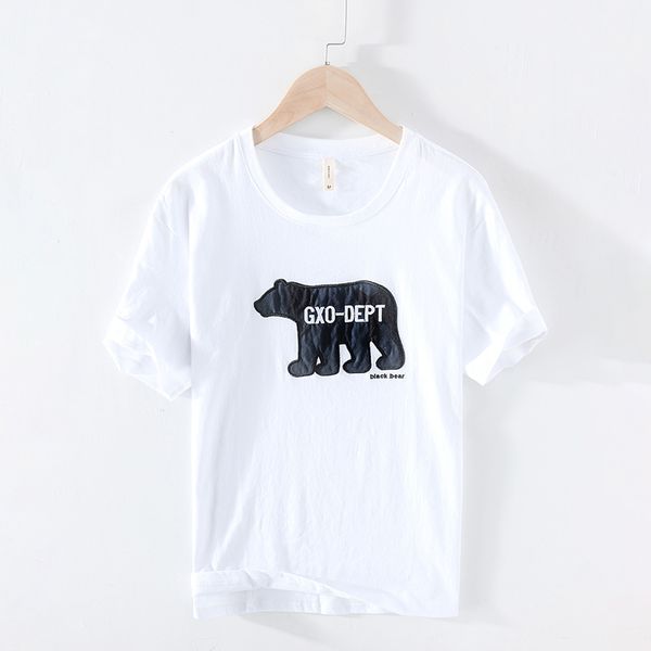 2020 summer new cotton linen t-shirt men o-neck fashion animal embroidery casual t shirt basic tees short sleeve y2523, White;black
2020 summer new cotton linen t-shirt men o-neck fashion animal embroidery casual t shirt basic tees short sleeve y2523, White;black