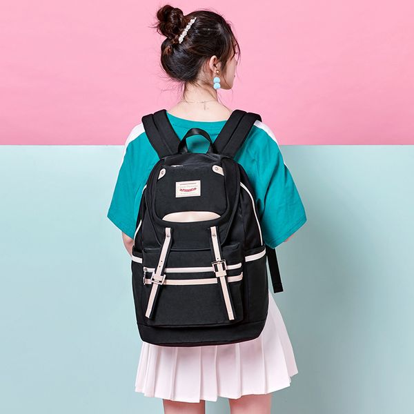 2020 new color matching large-capacity casual backpack fashion trend simple backpack student school bag
2020 new color matching large-capacity casual backpack fashion trend simple backpack student school bag
