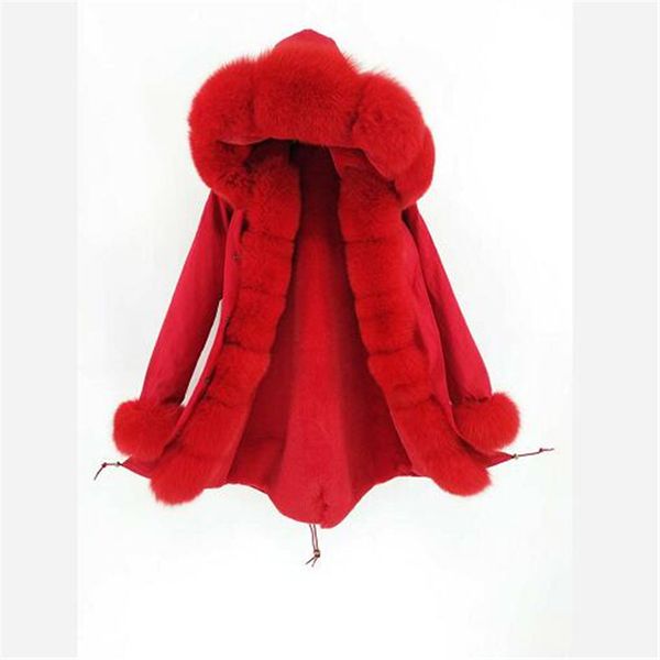 2019 new long fashion women natural fur collar quality faux fur lining detachable luxury real coat winter jacket, Black
2019 new long fashion women natural fur collar quality faux fur lining detachable luxury real coat winter jacket, Black