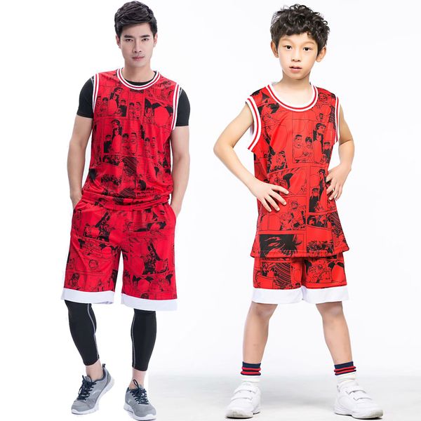 2020 cartoon men boys basketball jersey sets uniforms kits custom college basketball shirts shorts suits sports cothing diy, Black
2020 cartoon men boys basketball jersey sets uniforms kits custom college basketball shirts shorts suits sports cothing diy, Black