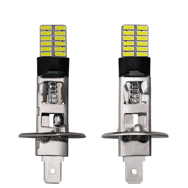 2pcs 24led 4014 smd h1 h3 car led bulb replacement auto fog lamp driving daytime running light white for dc 12v car accessories
2pcs 24led 4014 smd h1 h3 car led bulb replacement auto fog lamp driving daytime running light white for dc 12v car accessories